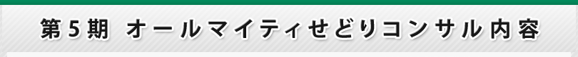 第3期 オールマイティせどりコンサル内容